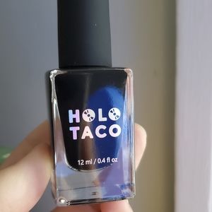 Holo Taco One Coat Black Polish BNIB